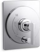 Single Handle Pressure Balancing Valve Trim in Polished Chrome