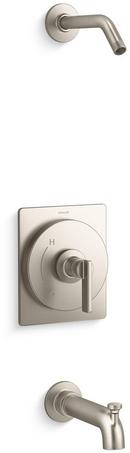 Single Handle Bathtub & Shower Faucet in Vibrant® Brushed Nickel (Showerhead Not Included) (Trim Only)