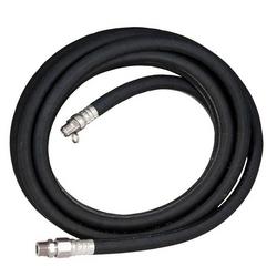 50 ft. Black Hose With 5/8 in. ID & 3/4 in. Male NPT Stainless Adapter