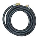 25 ft. Black Hose With 5/8 in. ID & 3/4 in. Male NPT Bronze Adapter