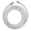 25 ft. White Hose With 5/8 in. ID & 3/4 in. Male NPT Bronze Adapter