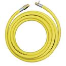 25 ft. Yellow Hose With 5/8 in. ID & 3/4 in. Male NPT Bronze Adapter 