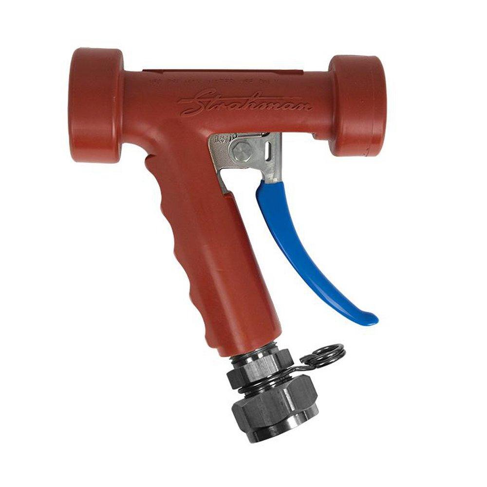 S-77 Nozzle Stainless Red 3/4 in. Female GHT 360 Swivel Adapter 