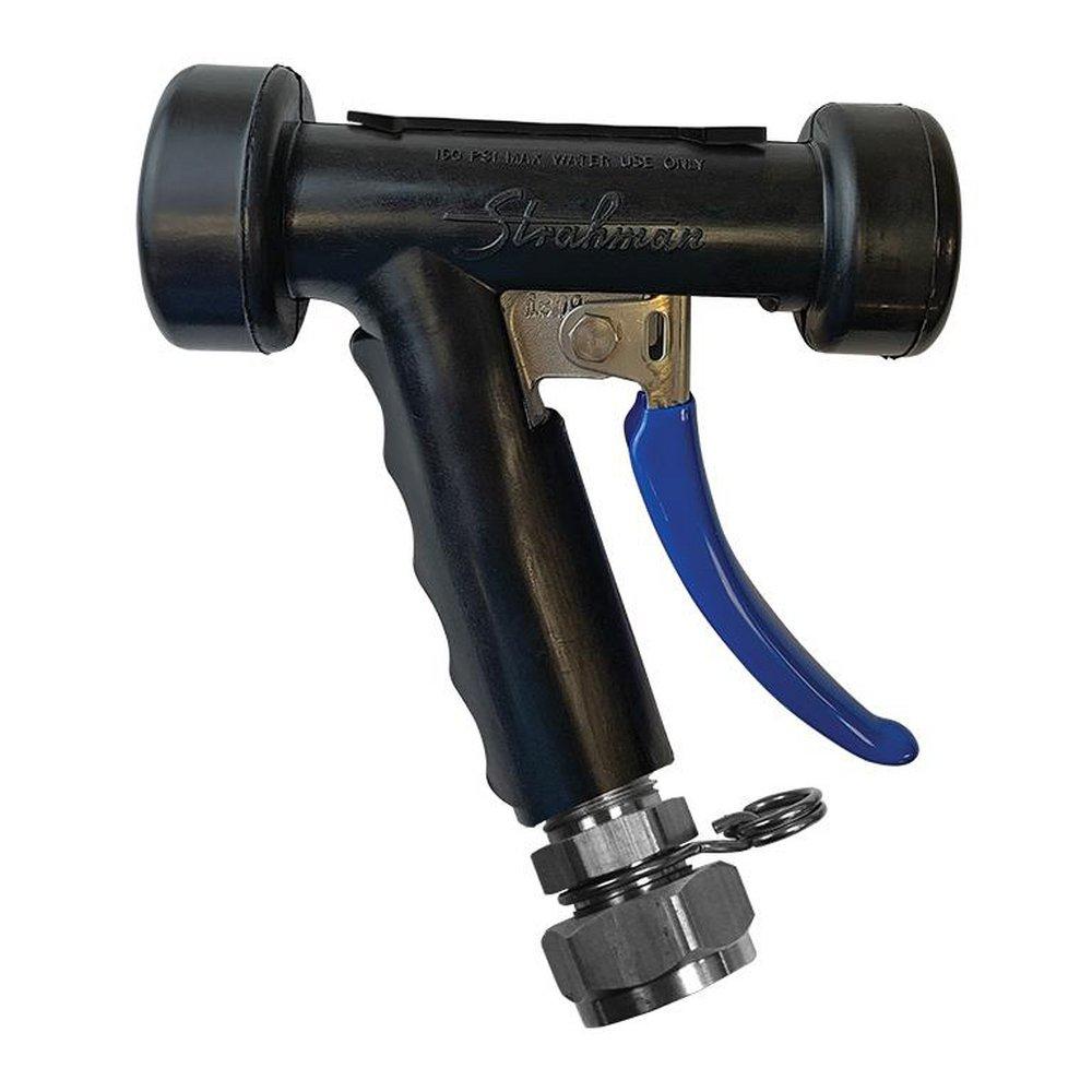 S-70 Nozzle Stainless Black 3/4 in. Female GHT 360 Swivel Adapter 