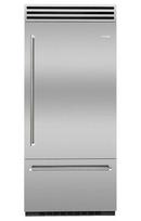 22.4 cu. ft. Bottom Mount Freezer Refrigerator in Brushed Stainless Steel
