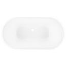 72 HENLEY CAST IRON DOUBLE-ENDED PEDESTAL TUB - ROLLED RIM 