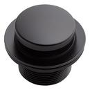 TOE TAP TUB DRAIN - MATTE BLACK 