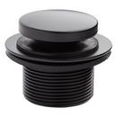 Signature Hardware Matte Black Toe-Tap Tub Drain 