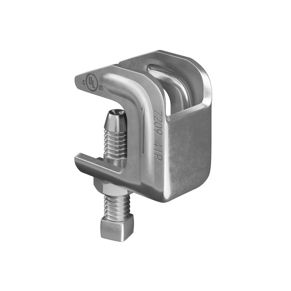 3/8 in. Electrogalvanized Top Mount Beam Clamp 