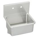 23 x 18-1/2 x 12 in. 2-Hole Stainless Steel Service Sink in Buffed Satin