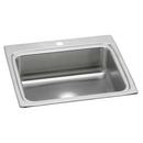STAINLESS STEEL 25 X 22 X 8-1/8 1-HOLE SINGLE BOWL DROP-IN SINK