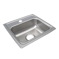 17 in. Drop-In Stainless Steel Service Sink