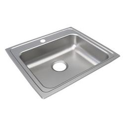 22 in. Drop-in Stainless Steel Single Bowl Kitchen Sink in Lustrous Satin