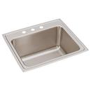 STAINLESS STEEL 25 X 22 X 12-1/8 3-HOLE SINGLE BOWL DROP-IN SINK