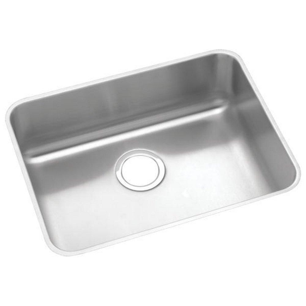 STAINLESS STEEL 23-1/2 X 18-1/4 X 7-1/2 SINGLE BOWL UNDERMOUNT SINK 