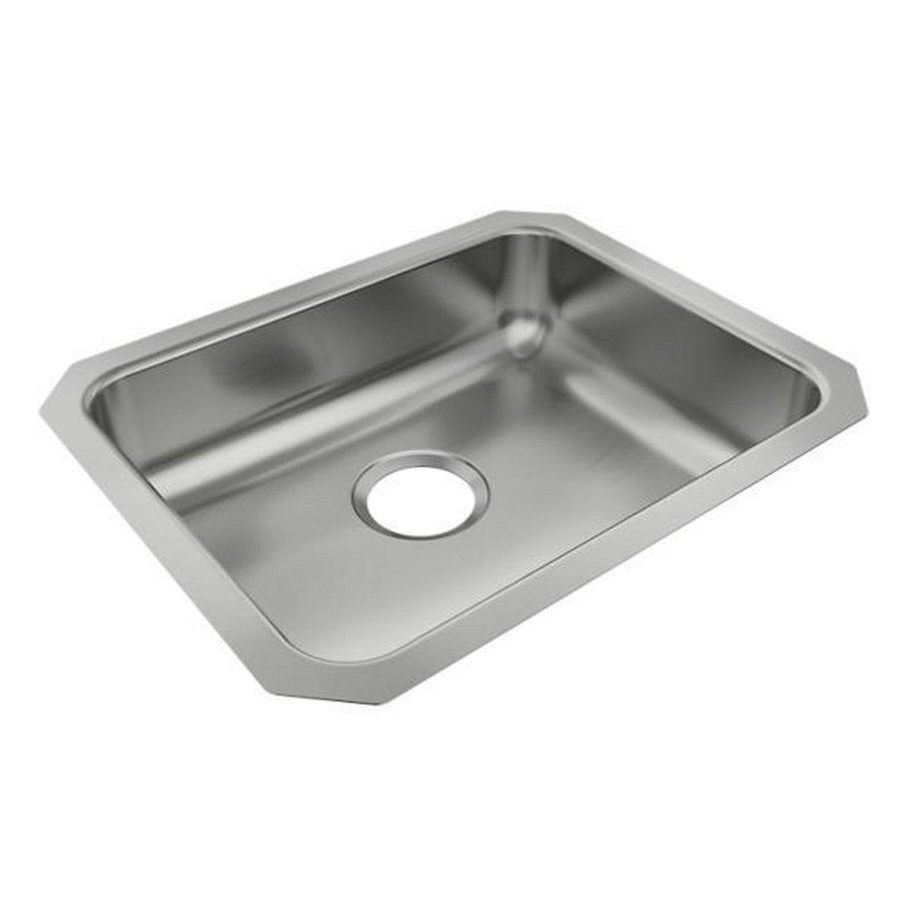 STAINLESS STEEL 20-1/2 X 16-1/2 X 5-3/8 SINGLE BOWL UNDERMOUNT ADA SINK 