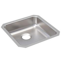 18-1/2 x 18-1/2 in. No-Hole Stainless Steel Single Bowl Undermount Kitchen Sink in Lustrous Satin