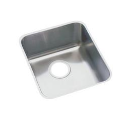 18-1/2 x 14 in. No-Hole Stainless Steel Single Bowl Undermount Kitchen Sink in Lustrous Satin
