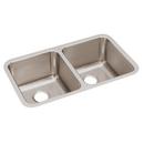 STAINLESS STEEL 30-3/4 X 18-1/2 X 10 EQUAL DOUBLE BOWL UNDERMOUNT SINK