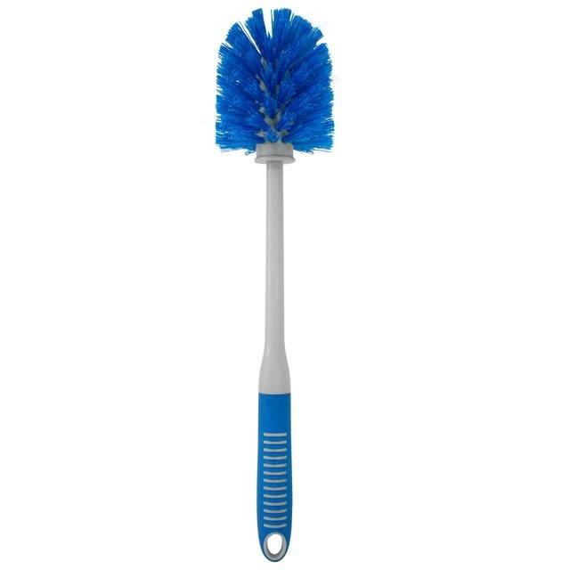 Toilet Bowl Brush in Blue/Gray (Case of 12) 