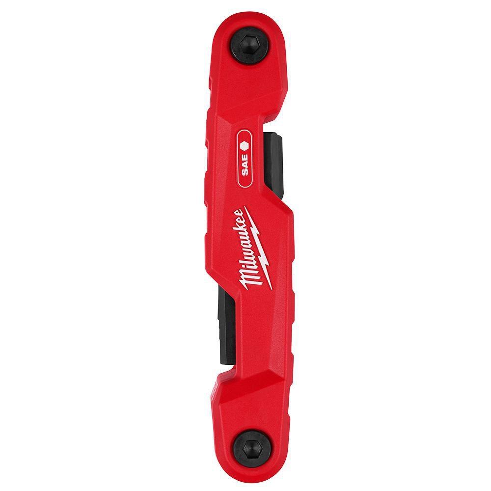 11-Key Electricians Folding Hex Key Set - Sae 