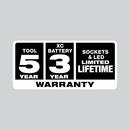 11-KEY ELECTRICIANS FOLDING HEX KEY SET - SAE 