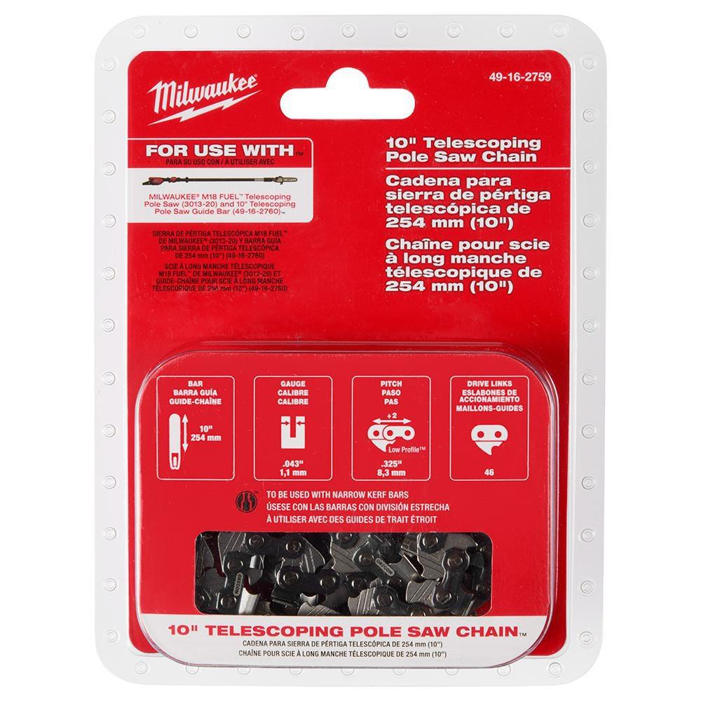 10 TELESCOPING POLE SAW CHAIN 