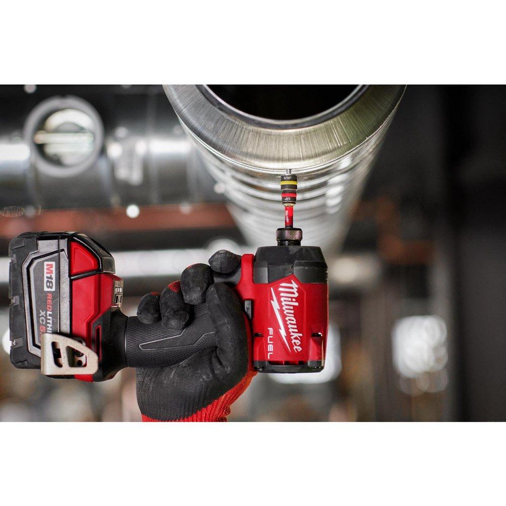 Shockwave Impact Duty 1/4 And 5/16 X 2-1/4 Quik-Clear 2-In-1 Magnetic Nut Driver 