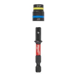 Shockwave Impact Duty Magnetic Nut Driver, 5/16, 3/8" Drive, Steel