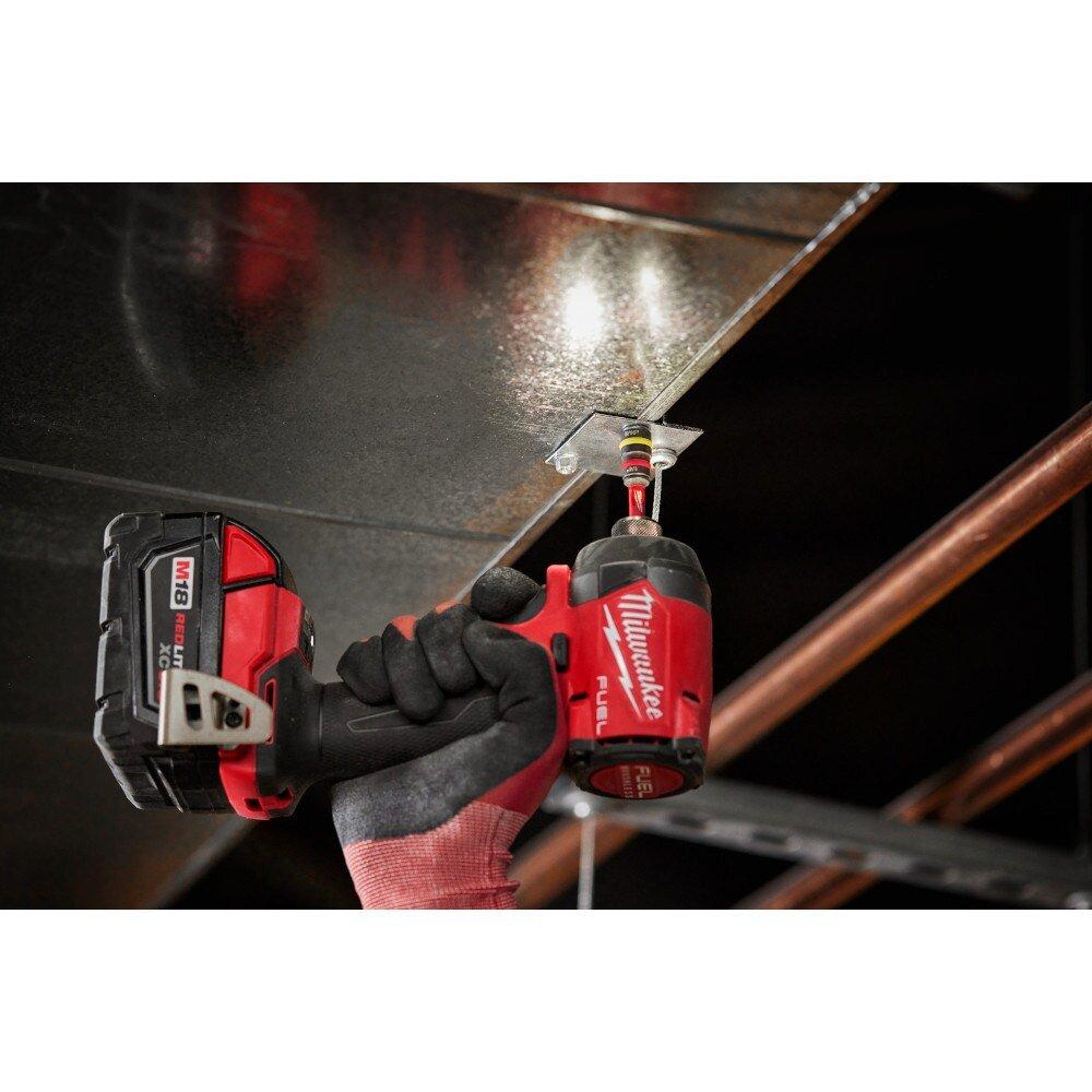 2Pc Shockwave Impact Duty Quik-Clear 2-In-1 Magnetic Nut Driver Set 