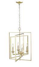 Millennium Lighting Modern Gold 4-Light Pendant Light 