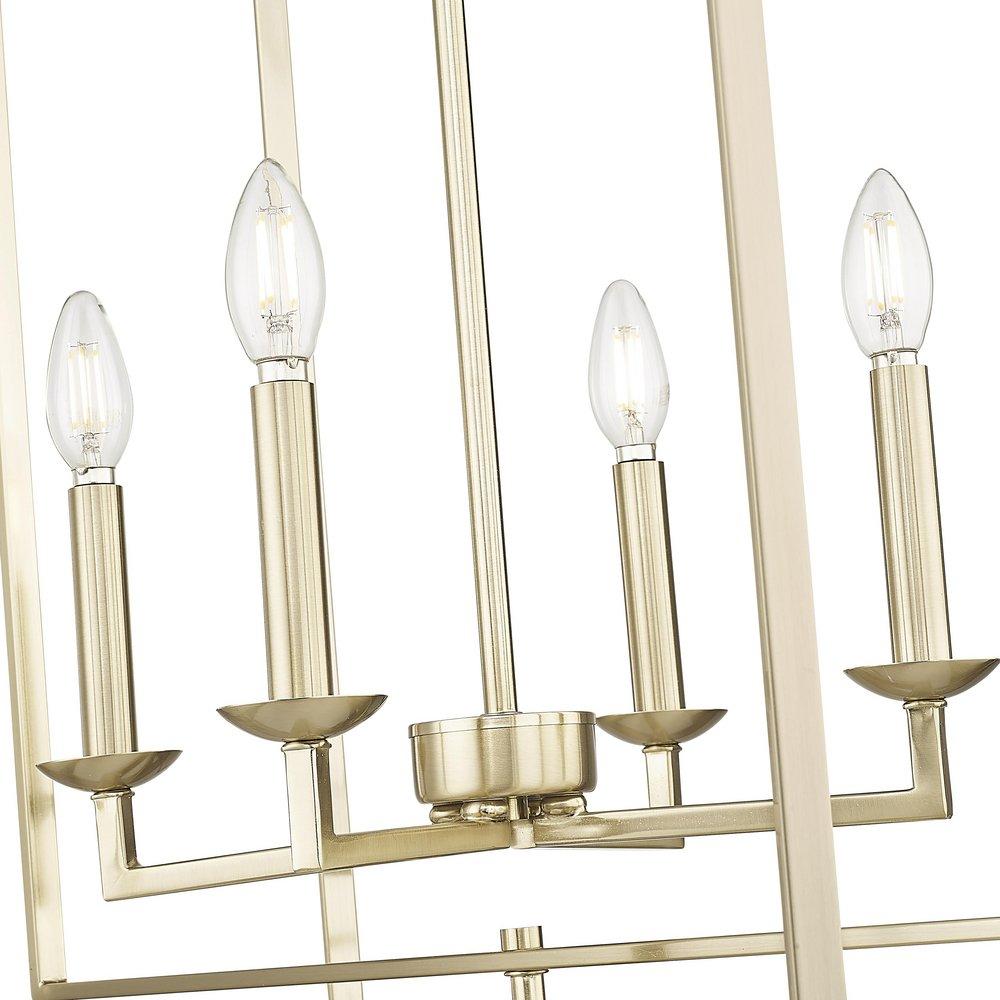 Millennium Lighting Modern Gold 4-Light Pendant Light 