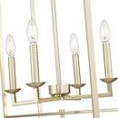 Millennium Lighting Modern Gold 4-Light Pendant Light 