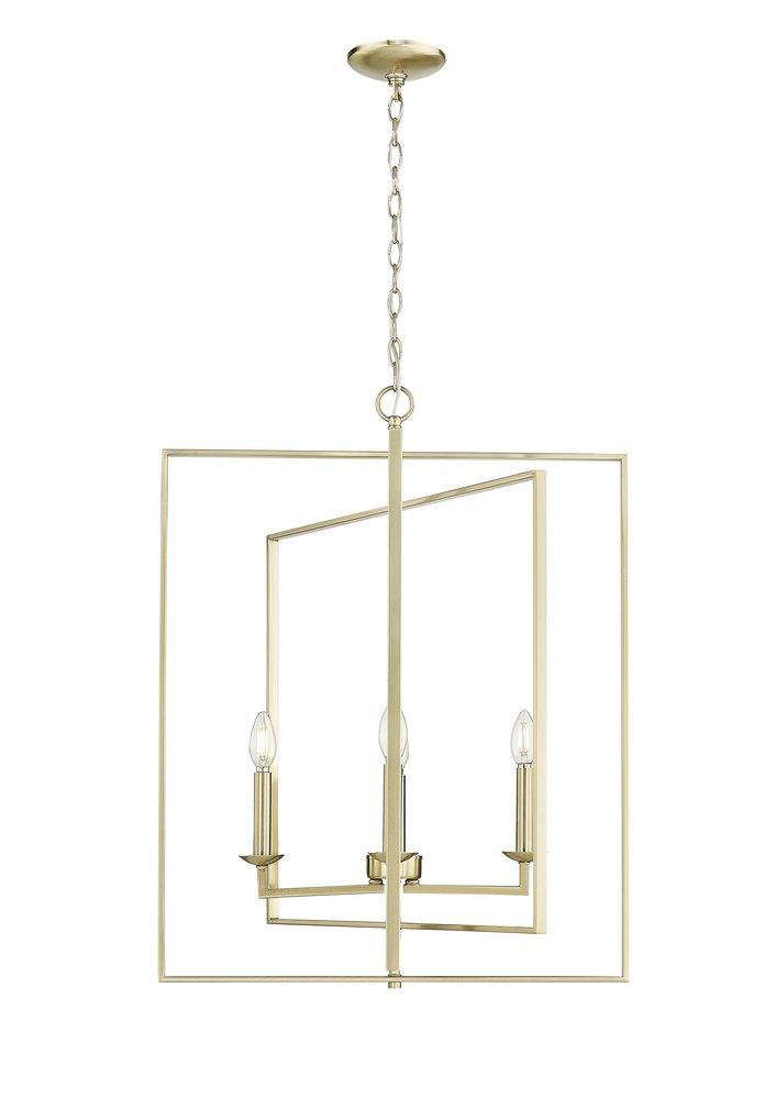Millennium Lighting Modern Gold 4-Light Pendant Light 