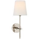 40W 1-Light 14-1/4 in. Wall Sconce in Polished Nickel