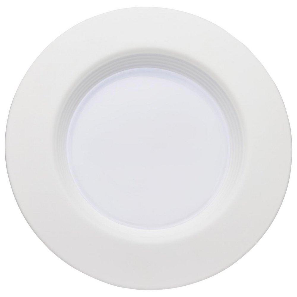 6 in. Medium (E26) Baffle Recessed Trim and New Construction, Remodel Housing 