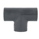 Dark Grey PVC Schedule 80 Tee 