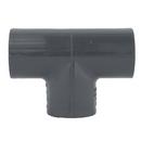 Dark Grey PVC Schedule 80 Tee 