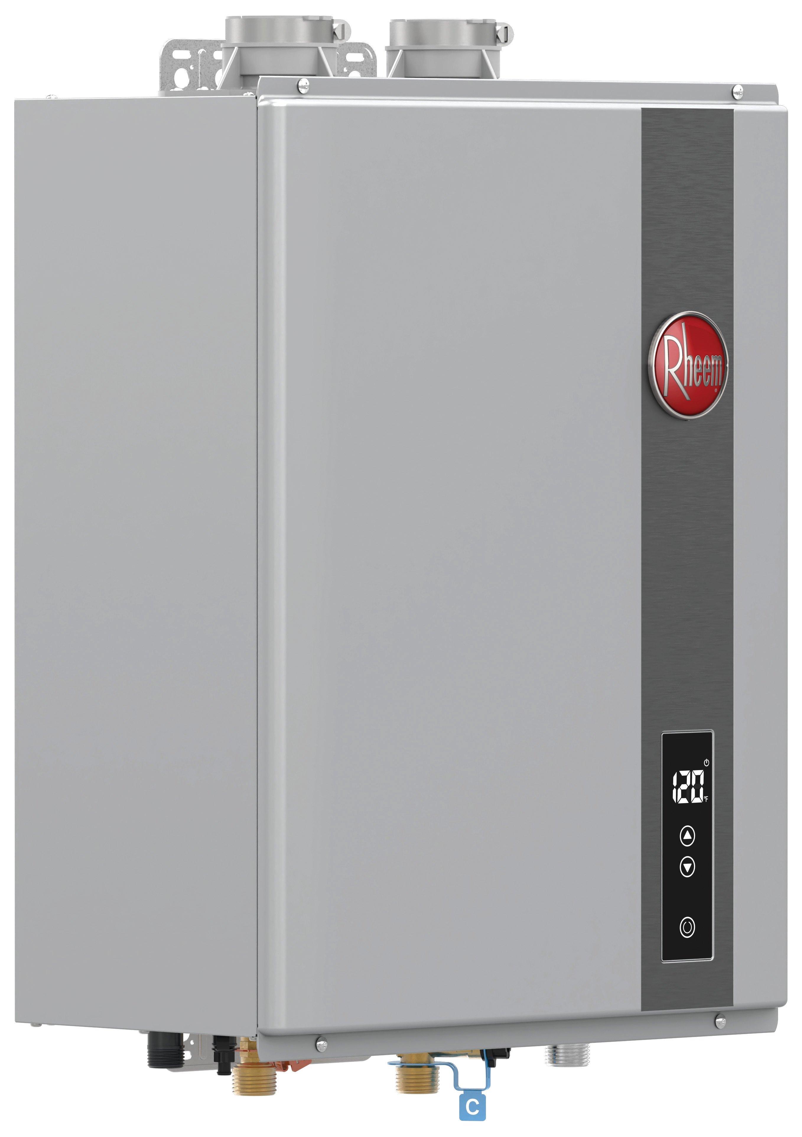 Rheem 200W Indoor Condensing Natural Gas Tankless Water Heater 
