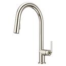 Tenet 1-Handle Pull-Down Kitchen Faucet in Polished Nickel 