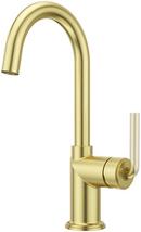 Single Handle Kitchen Faucet in Brushed Gold