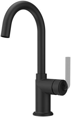 Pull-Down Kitchen Faucet in Spot Defense Black