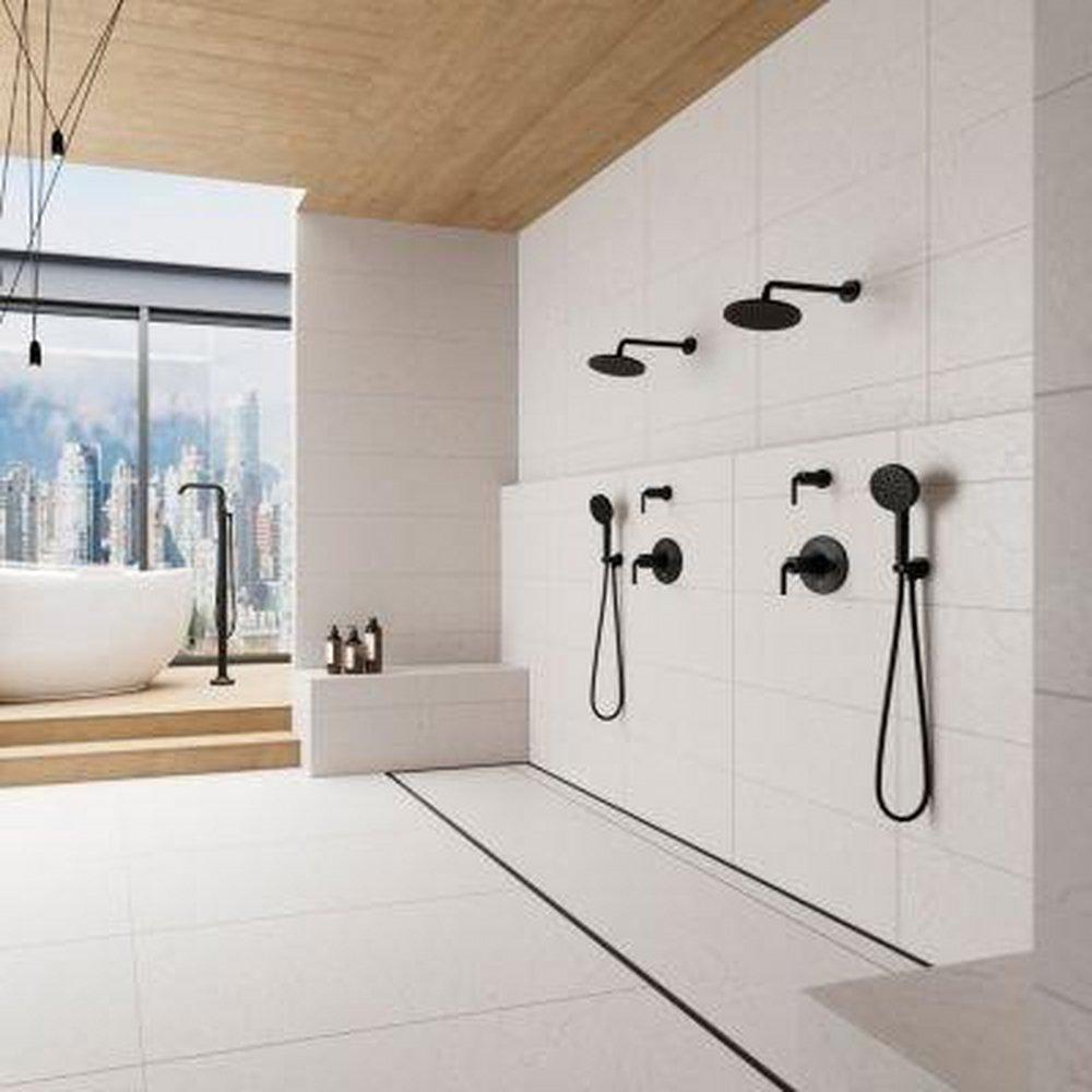 CCY 1.75 6F H/SHWR MODERN SHOWER BLAC 