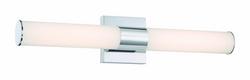 24 in. Adjustable LED Bath Bar with Cylindrical Shade