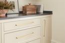 Amerock Champagne Bronze 12-5/8 in. Center-to-Center Bar Pull 