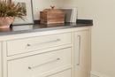 Amerock Brushed Satin Nickel 12-5/8 in. Center-to-Center Bar Pull 