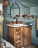 Moen Matte Black Single Handle Monoblock Bathroom Sink Faucet Lever Handle 