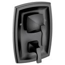 Moen Matte Black Two Handle Pressure Balancing Valve Trim 