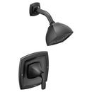 Voss™ One Handle Single Function Shower Faucet in Matte Black (Trim Only)