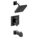 One Handle Single Function Bathtub & Shower Faucet in Matte Black (Trim Only)